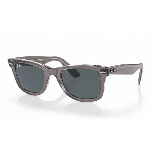 RAY-BAN ORIGINAL WAYFARER CLASSIC | GREY TRANSPARENT & BLUE