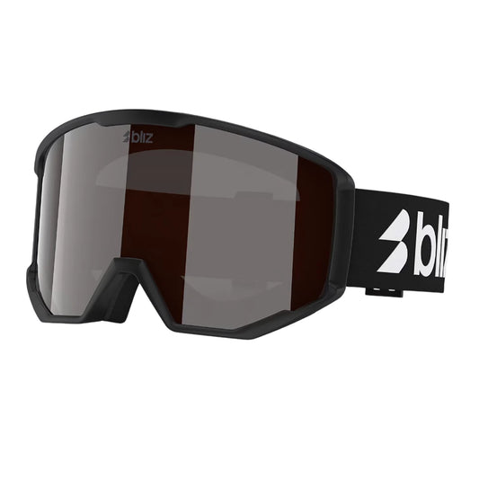 Antiparras de Esquí Bliz Spark Matte Black / Lente Orange Silver Mirror