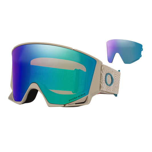 Oakley Flow Scape L | Antiparras Prizm Snow Argon Iridium + Lente Extra Iced