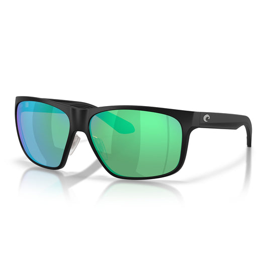 TRADES MATTE BLACK GREEN MIRROR POLARIZED 580G