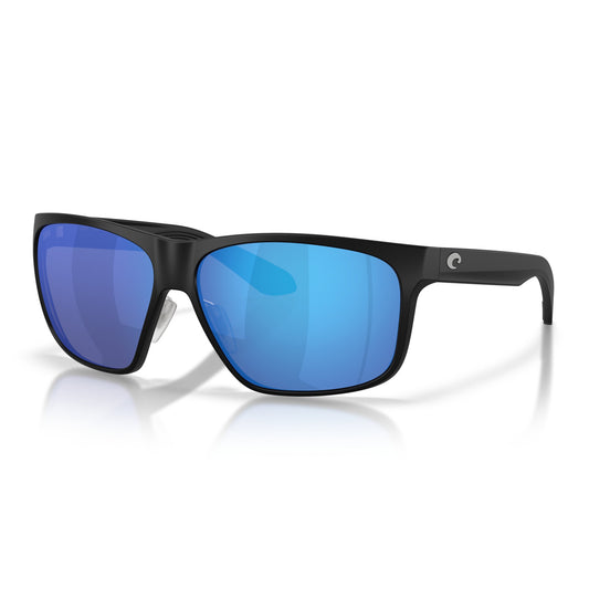 TRADES MATTE BLACK BLUE MIRROR POLARIZED 580G
