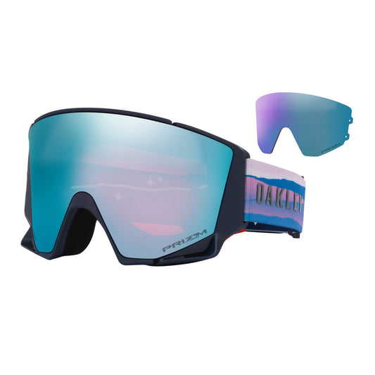 Oakley Flow Scape M | Antiparras Mikaela Shiffrin Signature Prizm Snow Sapphire + Lente Extra Iced