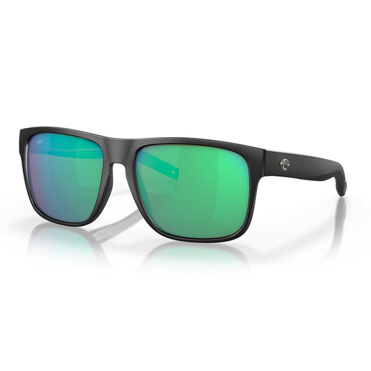 SPEARO XL MATTE BLACK GREEN MIRROR POLARIZED 580G