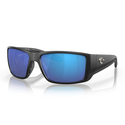 BLACKFIN PRO MATTE BLACK BLUE MIRROR POLARIZED 580G