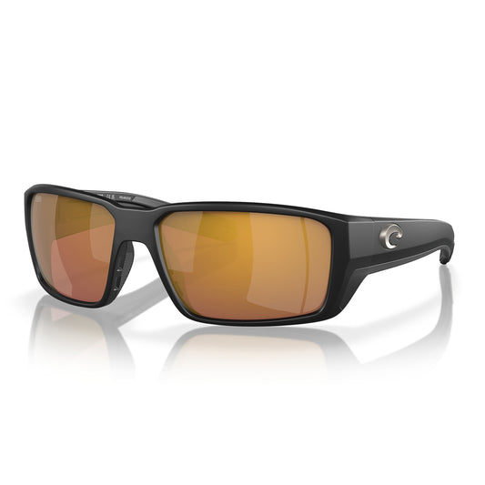 FANTAIL PRO MATTE BLACK GOLD MIRROR POLARIZED 580G