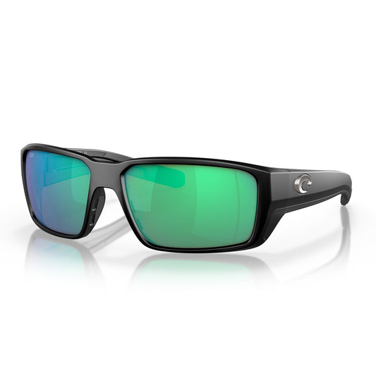 FANTAIL PRO MATTE BLACK GREEN MIRROR POLARIZED 580G