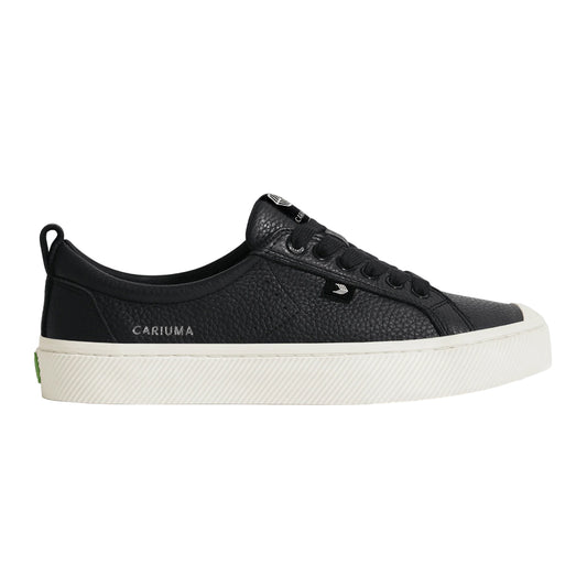 OCA LOW PREMIUM LEATHER BLACK