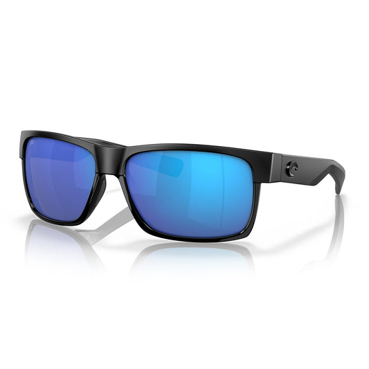 HALF MOON SHINY BLACK BLUE MIRROR POLARIZED 580G