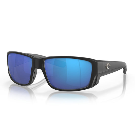 TUNA ALLEY PRO MATTE BLACK BLUE MIRROR POLARIZED 580G