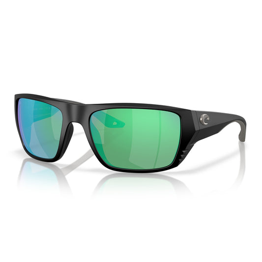 FINLET MATTE BLACK GREEN MIRROR POLARIZED 580G