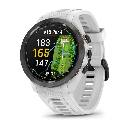 APPROACH S70 42MM GPS GOLF WATCH WHITE