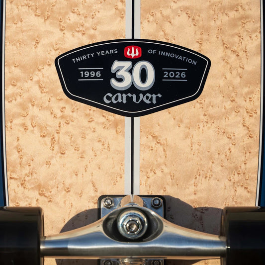 Carver 30-Year Limited Edition 32,5" | Surfskate Completo C7 | 400 unidades en el mundo