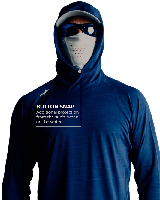 BILLFISH PERFORMANCE HOODED LONG SLEEVE UPF45+