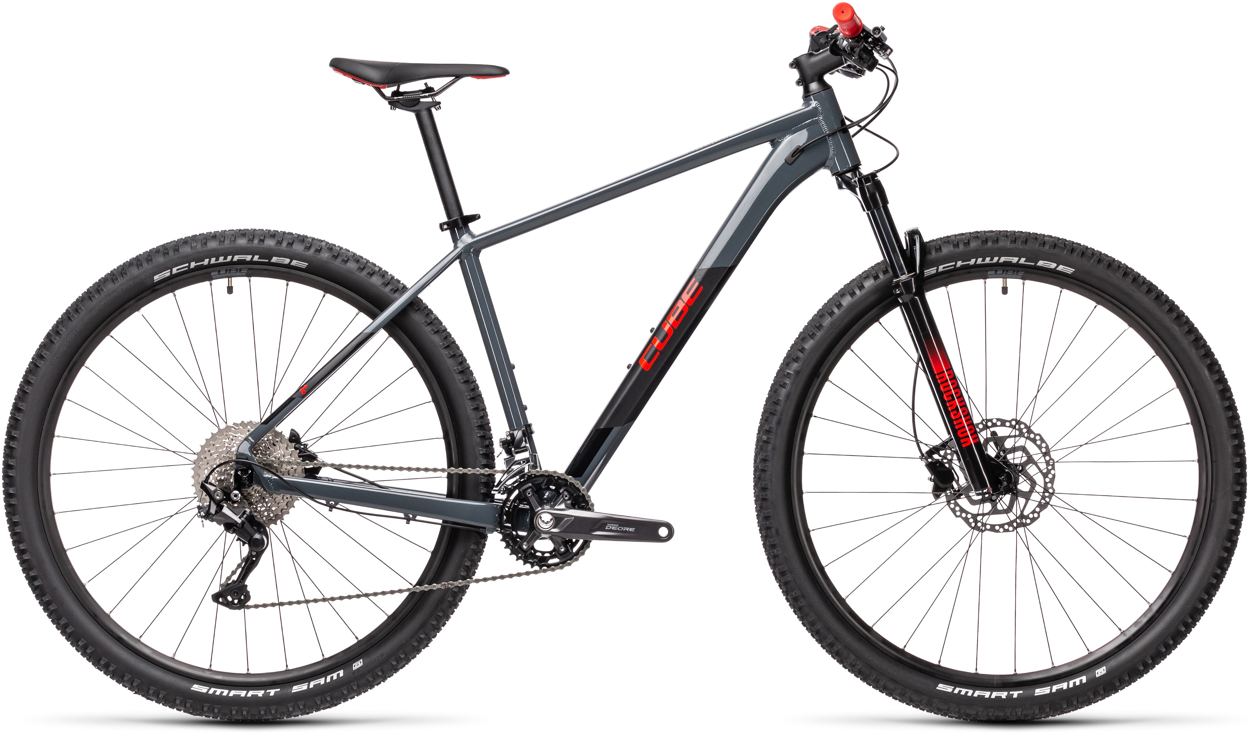 CUBE ATTENTION MTB R29 GREY N RED – Zona Zero