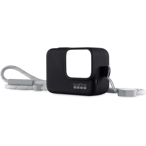GOPRO FUNDA DE SILICONA CON CORREA HERO 7 6 5 NEGRO