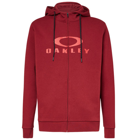 CAMPERA OAKLEY BARK FZ HOODIE 2.0 – POLAR RECICLADO, CIERRE COMPLETO & LOGO OVERSIZE