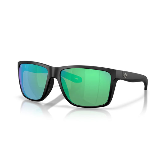 Costa Broadbill II | Matte Black | Green Mirror Polarized 580G | Lentes Pesca Vista Aguas Costeras