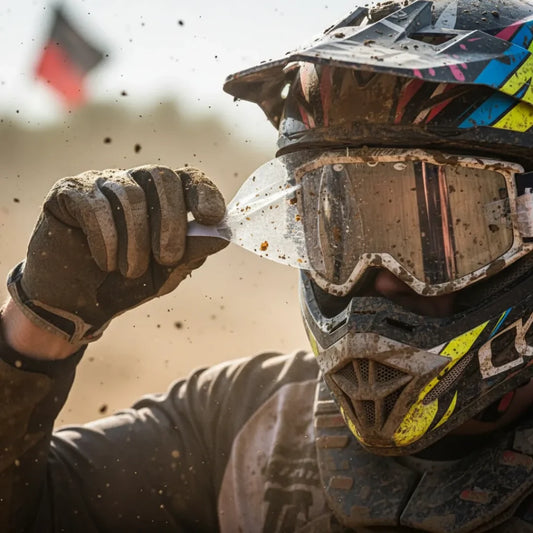 Láminas Protectoras Tear-Off para Antiparras Airbrake MX Pack x25