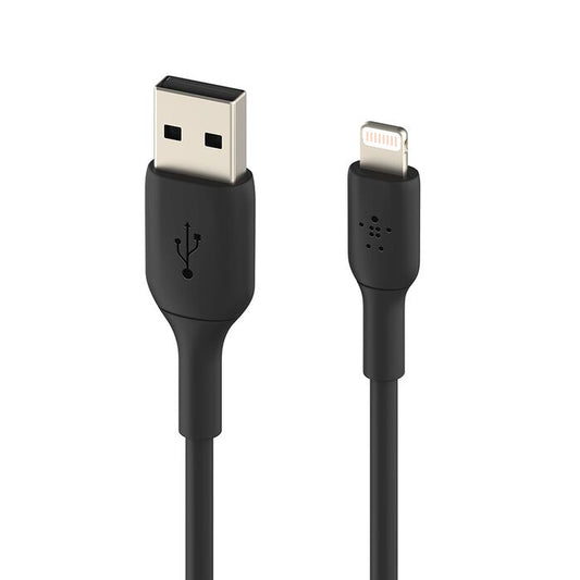 Cable Lightning a USB-A BOOST CHARGE (15 cm, negro)