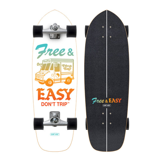 Carver x Free & Easy Paleta 30.75" Surfskate Complete CX – Collab Edition