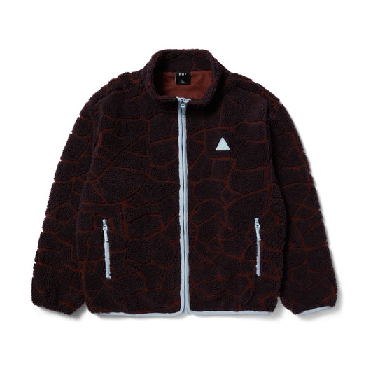 CAMPERA DE POLAR GRUESO HUF QUAKE HIGH PILE FLEECE