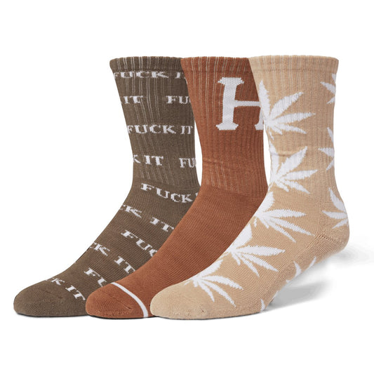 HUF VARIETY 3 PACK SOCK