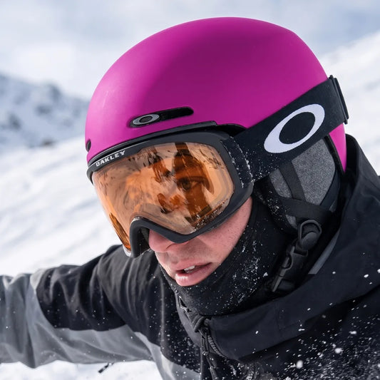 Combo 3 Casco Snow Mod1 y Antiparras O-Frame 2.0 Pro L – Matte Black / Persimmon