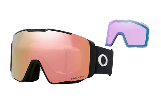Oakley Line Miner Pro M – Antiparras Matte Black | Prizm Snow Rose + Extra Lens