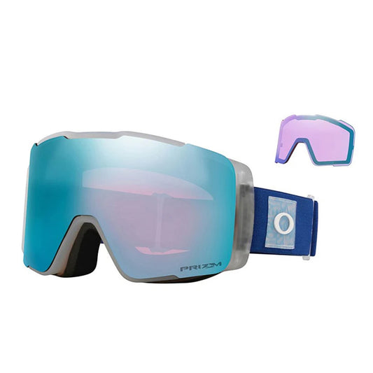 LINE MINER PRO M CRYSTAL BLUE SNOW SAPPHIRE & ICED EXTRA LENS