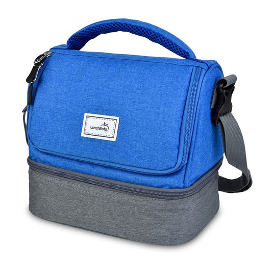 DUPLEX INSULATED LUNCH BAG ROYAL
