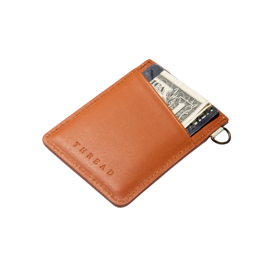 Billetera Thread Minimalista Vertical Wallet - con Protección RFID