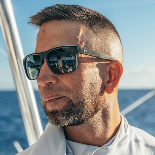Costa Spearo XL | Matte Black Gray Mirror | Lentes Polarizados 580G