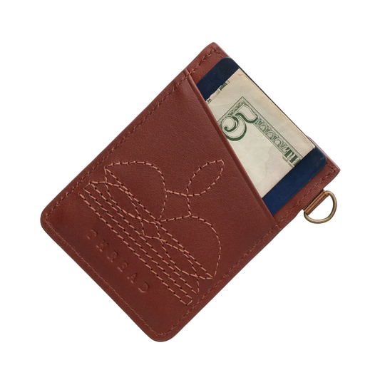 Billetera Thread Minimalista Vertical Wallet - con Protección RFID
