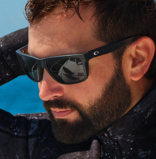 Costa Broadbill II – Lentes Matte Black / Gray Polarized 580G