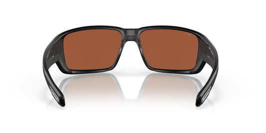 FANTAIL PRO MATTE BLACK GREEN MIRROR POLARIZED 580G