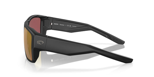 TAXMAN MATTE BLACK GOLD MIRROR POLARIZED 580G