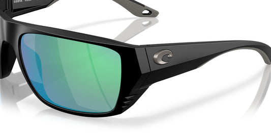 Costa Finlet | Matte Black Green Mirror | Lentes Polarizados 580G