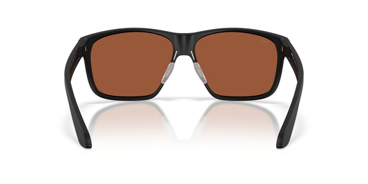 TRADES MATTE BLACK GREEN MIRROR POLARIZED 580G