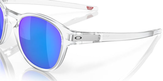 Oakley Latch | Matte Clear Prizm Sapphire Polarized | Lentes Lifestyle