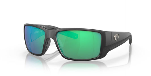 BLACKFIN PRO MATTE BLACK GREEN MIRROR POLARIZED 580G