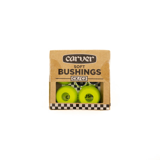 Carver CX/C2 Soft Bushing Set 81A – Bujes Blandos para Riders Livianos (Green Glo)