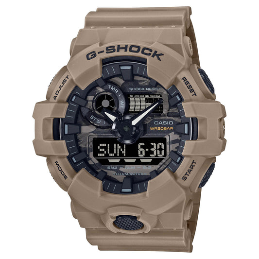 CASIO RELOJ ANALOGICO-DIGITAL G-SHOCK GA-700CA-5A