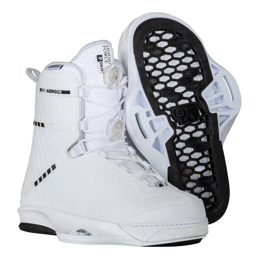 AERO 6X WHITE WAKEBOARD BINDINGS