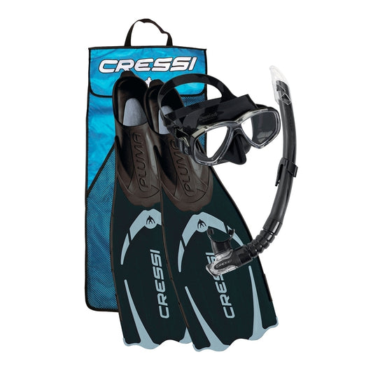 CRESSI SET DE SNORKELING PLUMA BAG