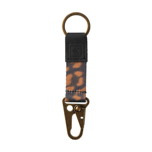 Llavero Thread Keychain Clip Cuero Genuino - Herrajes Metálicos