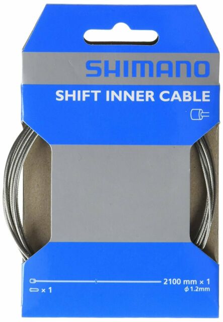 CABLE DE CAMBIO 1.2 x 2100mm Inox. SHIMANO Y60098070 (Blister)