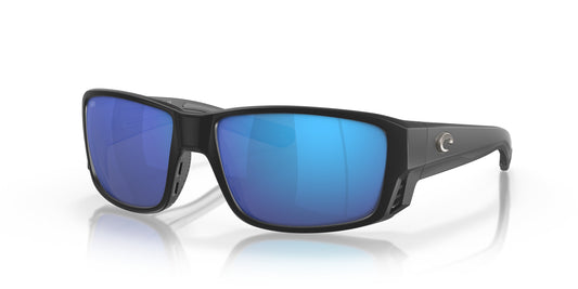 TUNA ALLEY PRO MATTE BLACK BLUE MIRROR POLARIZED 580G