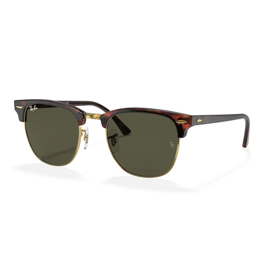 RAY-BAN CLUBMASTER CLASSIC | LENTES DE SOL EN TORTOISE ON GOLD & G-15 GREEN