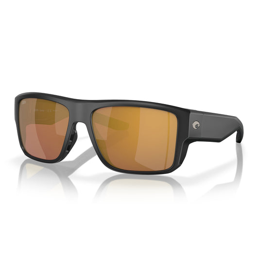 TAXMAN MATTE BLACK GOLD MIRROR POLARIZED 580G