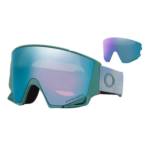 FLOW SCAPE M PACIFIC HAZE PRIZM SNOW SAPPHIRE IRIDIUM & ICED EXTRA LENS